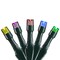 NorthLight 34619138 3 ft. LED Wide Angle Christmas Lights - Green Wire, Multicolor - Box of 10